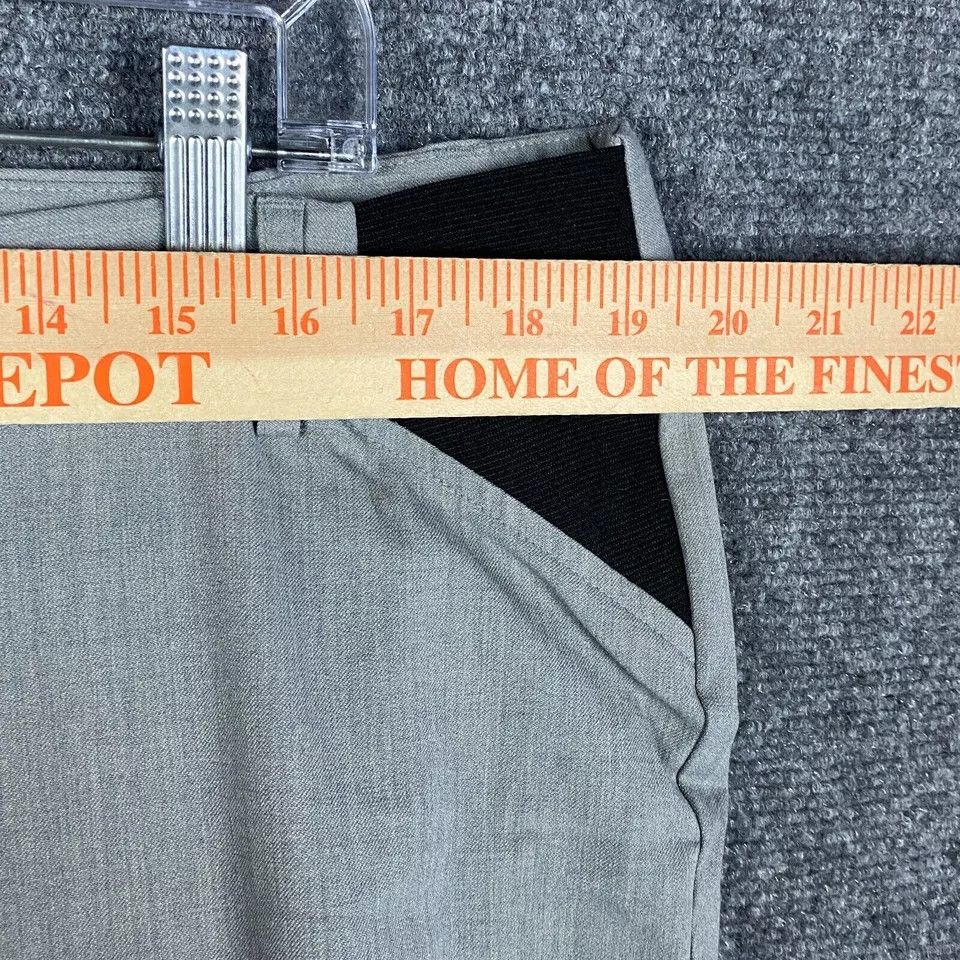 Other Motherhood Maternity Pants Women's XL Pull On Gray Stretch Size 38" / US 16 / IT 52 - 4 Thumbnail