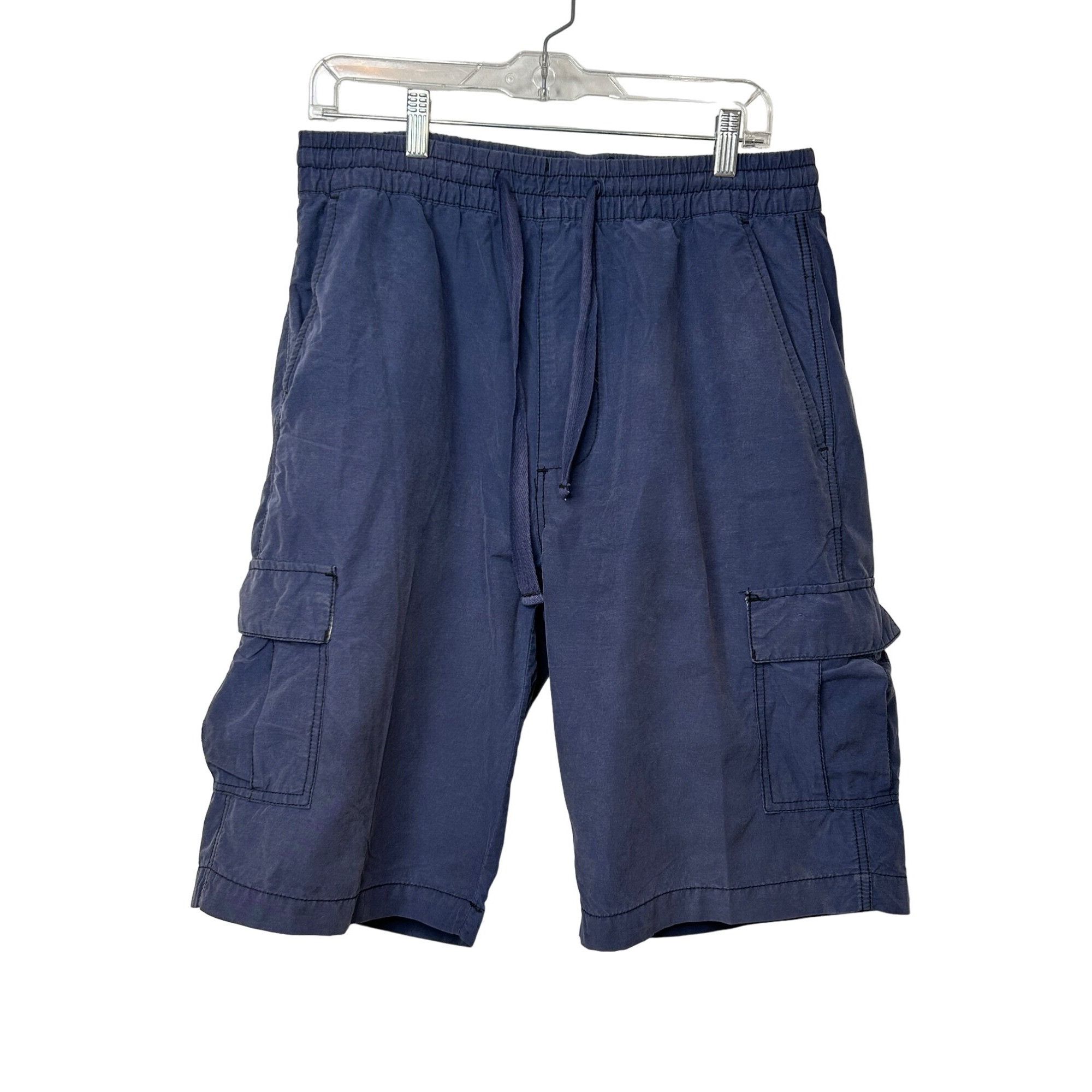 Other Wear First Men’s Cargo Shorts Navy Blue 36 Cotton Nylon Draw Size US 36 / EU 52 - 1 Thumbnail