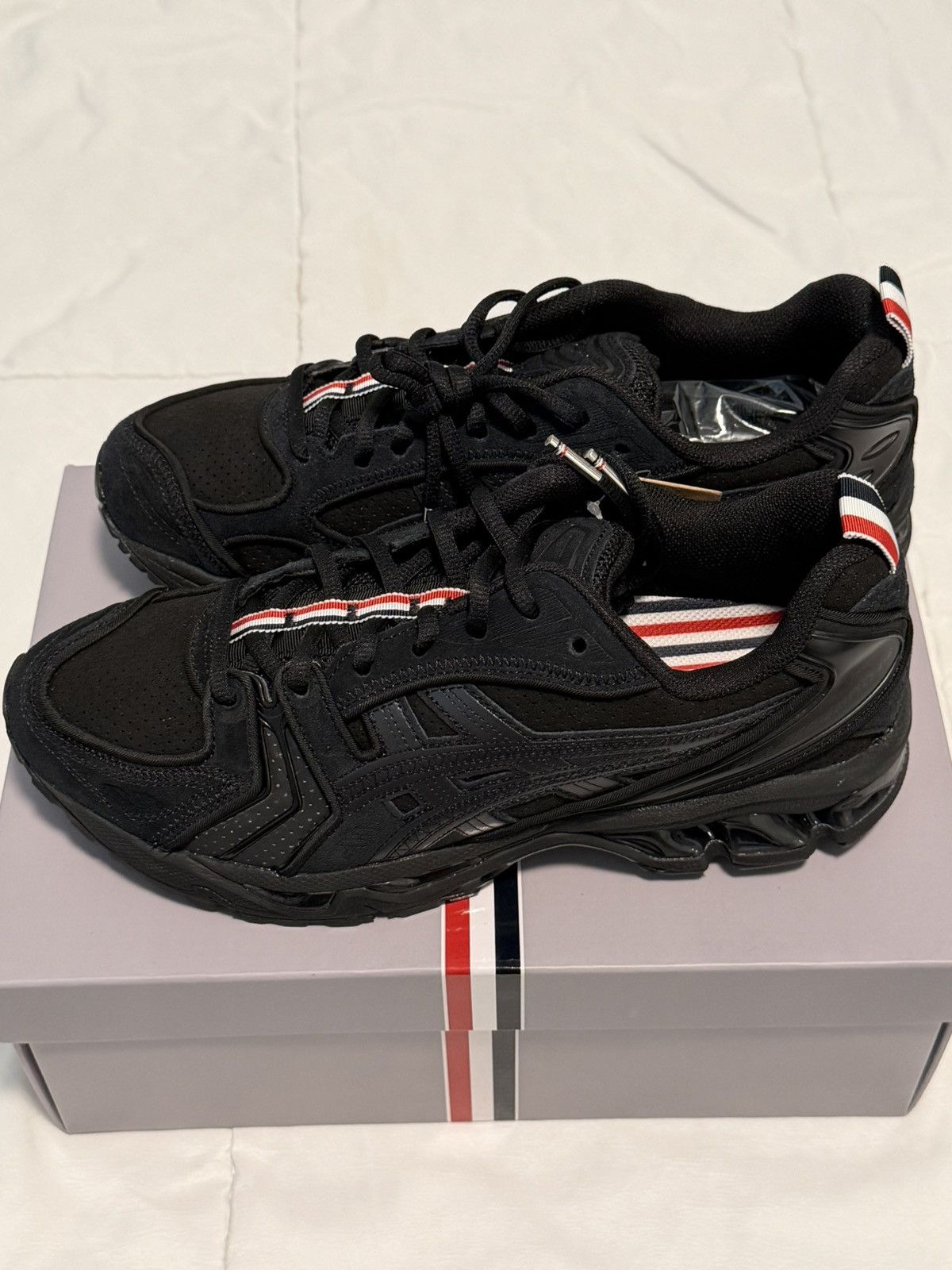 Asics Thom Browne x ASICS Gel-Kayano 14 Sneakers Black Size 8.5 Size US 8.5 / EU 41-42 - 1 Thumbnail
