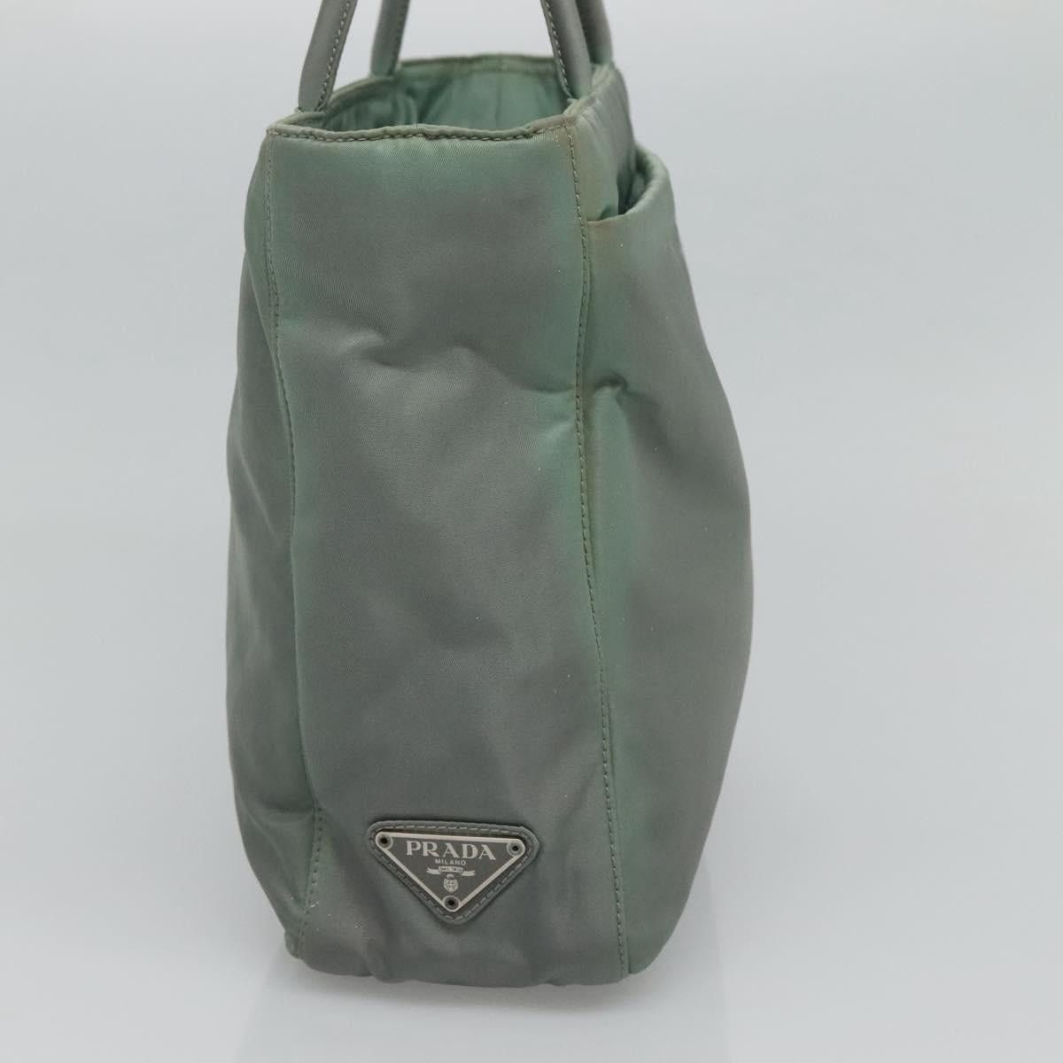 Prada PRADA Hand Bag Nylon Green Size ONE SIZE - 4 Thumbnail