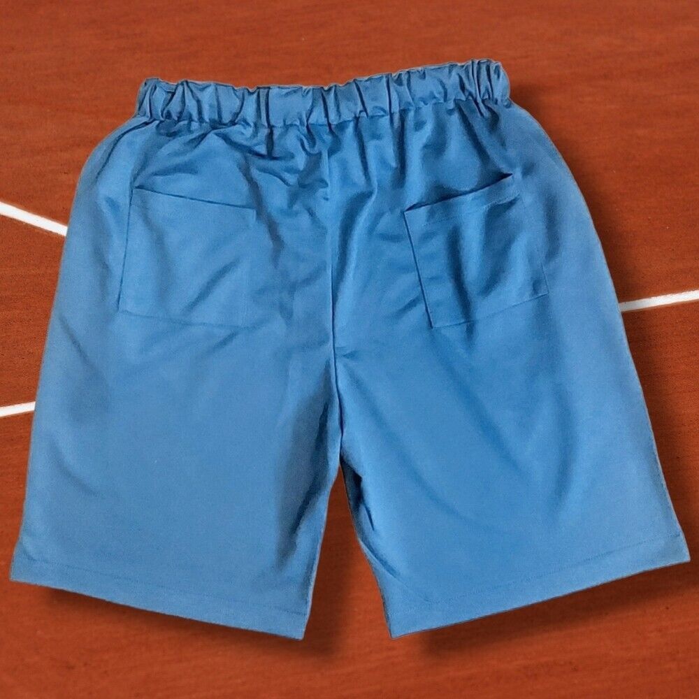 Other Men's Casual Blue Elastic Waist Shorts w. Drawstring |NEW| Size US 35 - 4 Thumbnail