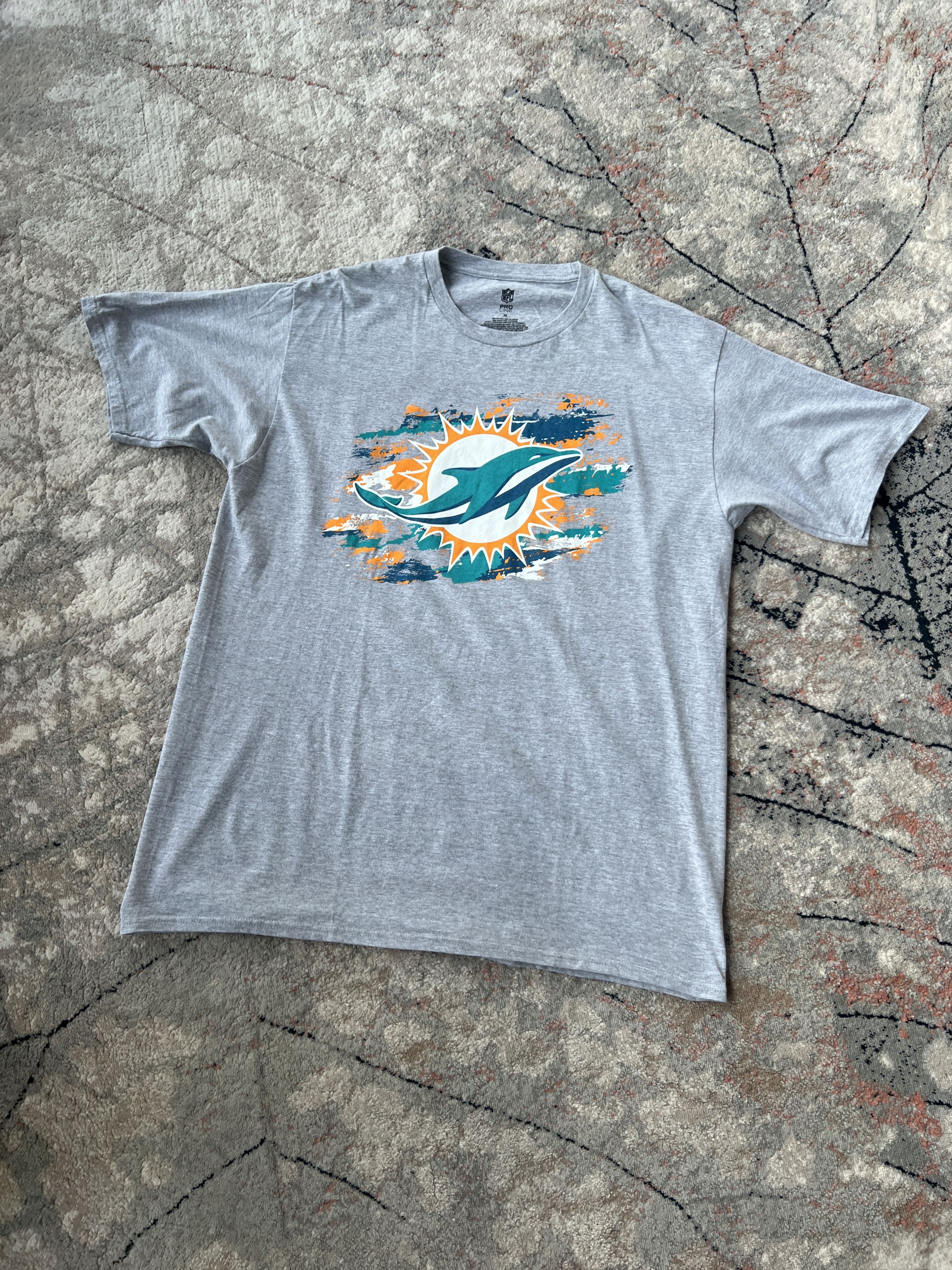 NFL NFL Pro Line Miami Dolphins Tee Size US XL / EU 56 / 4 - 1 Thumbnail