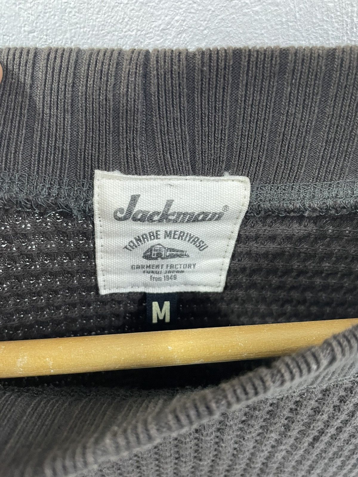 Jackman × Japanese Brand Jackman Japan Waffle Shirts Olive Size US S / EU 44-46 / 1 - 4 Thumbnail