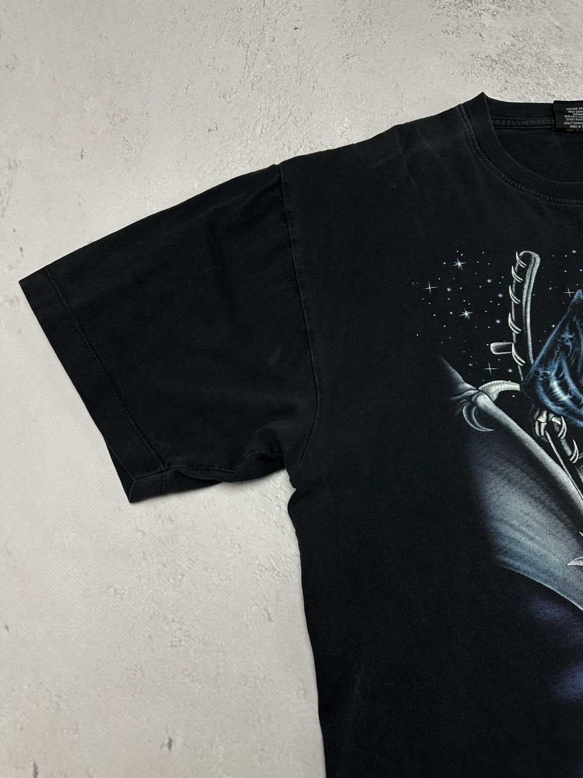 Other Rock Chang Rock Skeleton Bat Moon Vintage t shirt Size US XL / EU 56 / 4 - 3 Thumbnail