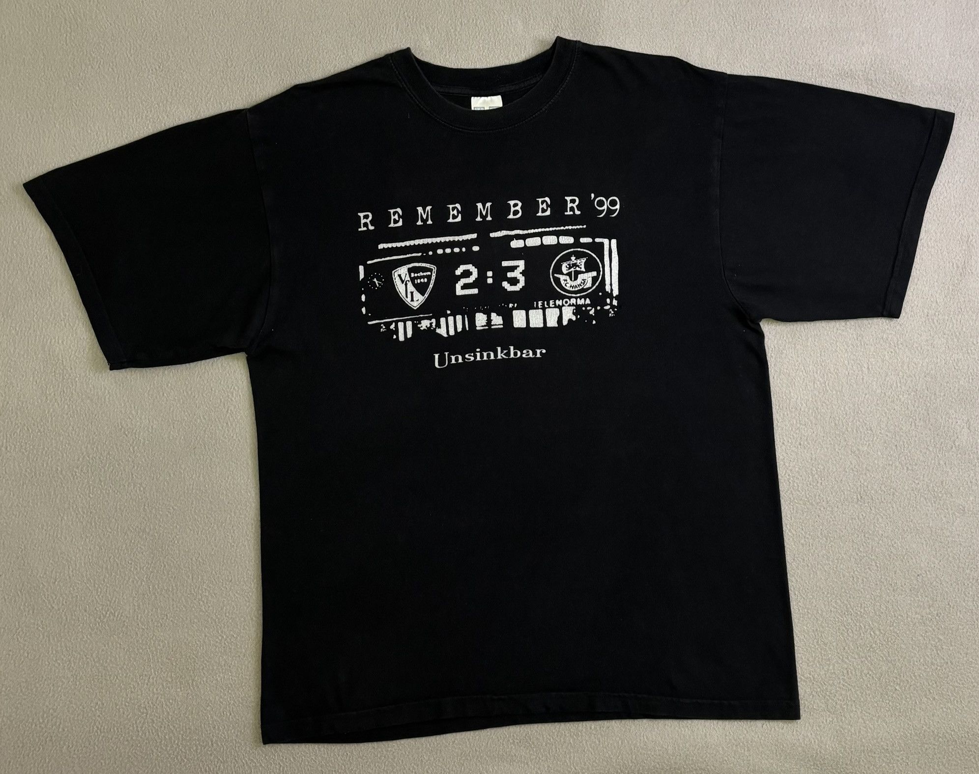 Vintage T-Shirt Hansa Rostock Remember 99 Jerzees vintage Size. M Size US M / EU 48-50 / 2 - 5 Thumbnail