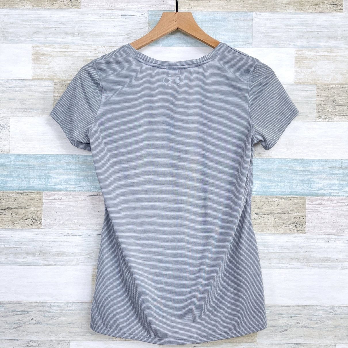 Under Armour Under Armour Streaker Short Sleeve Shirt Gray Womens Small Size S / US 4 / IT 40 - 4 Thumbnail