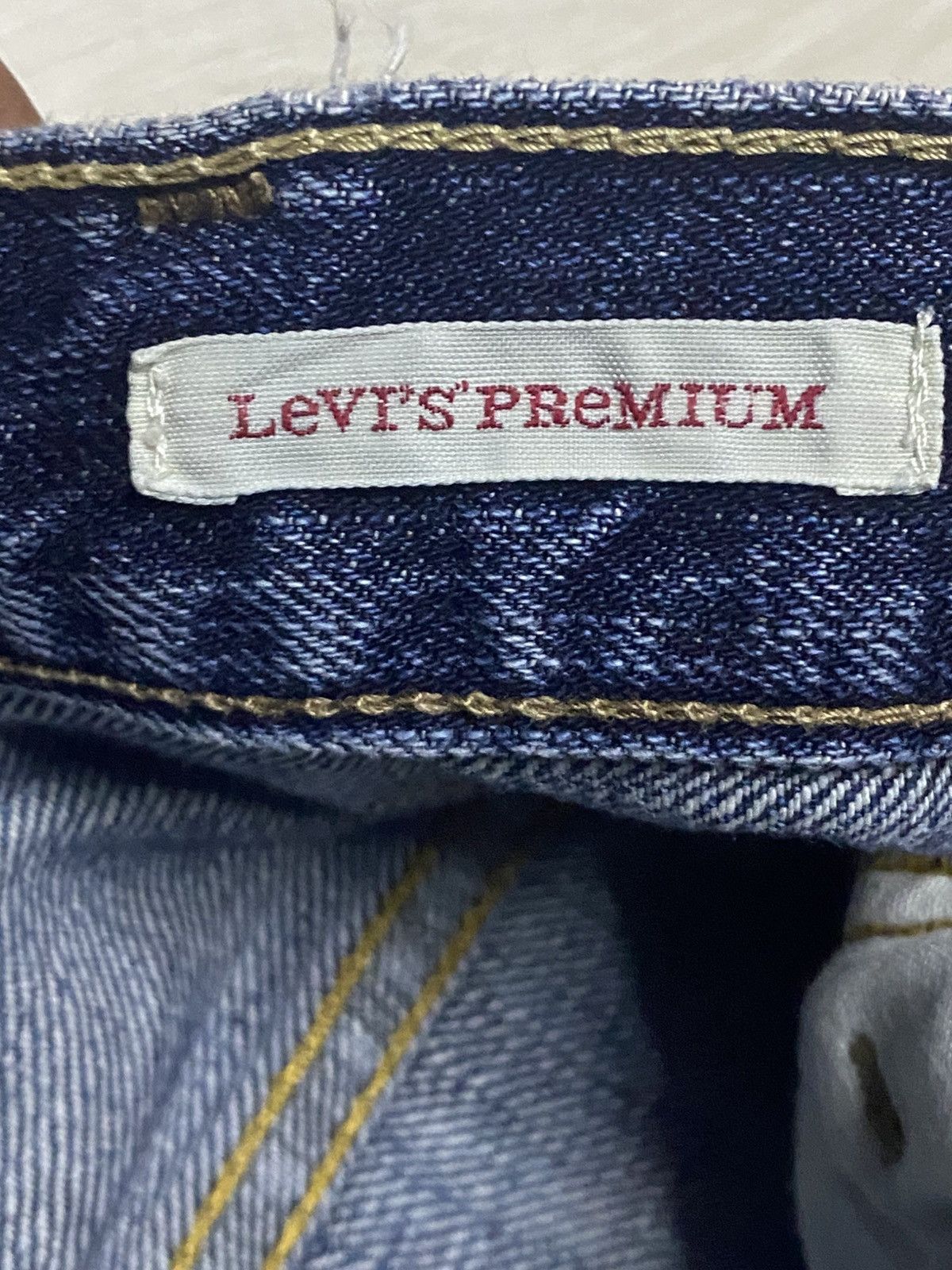 Levi's Vintage Levis Austin Jean Flare Blue Wash Distressed Jeans Size US 31 - 17 Thumbnail