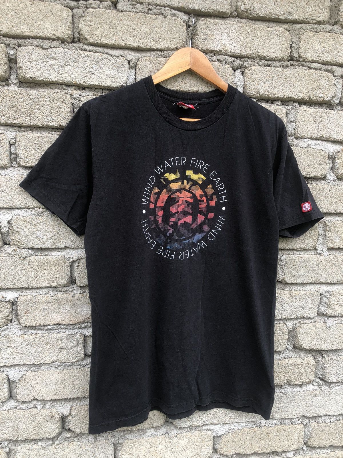 Element Vintage Y2K Element Skateboard Wind Water Fire Earth Tee Size US M / EU 48-50 / 2 - 3 Thumbnail