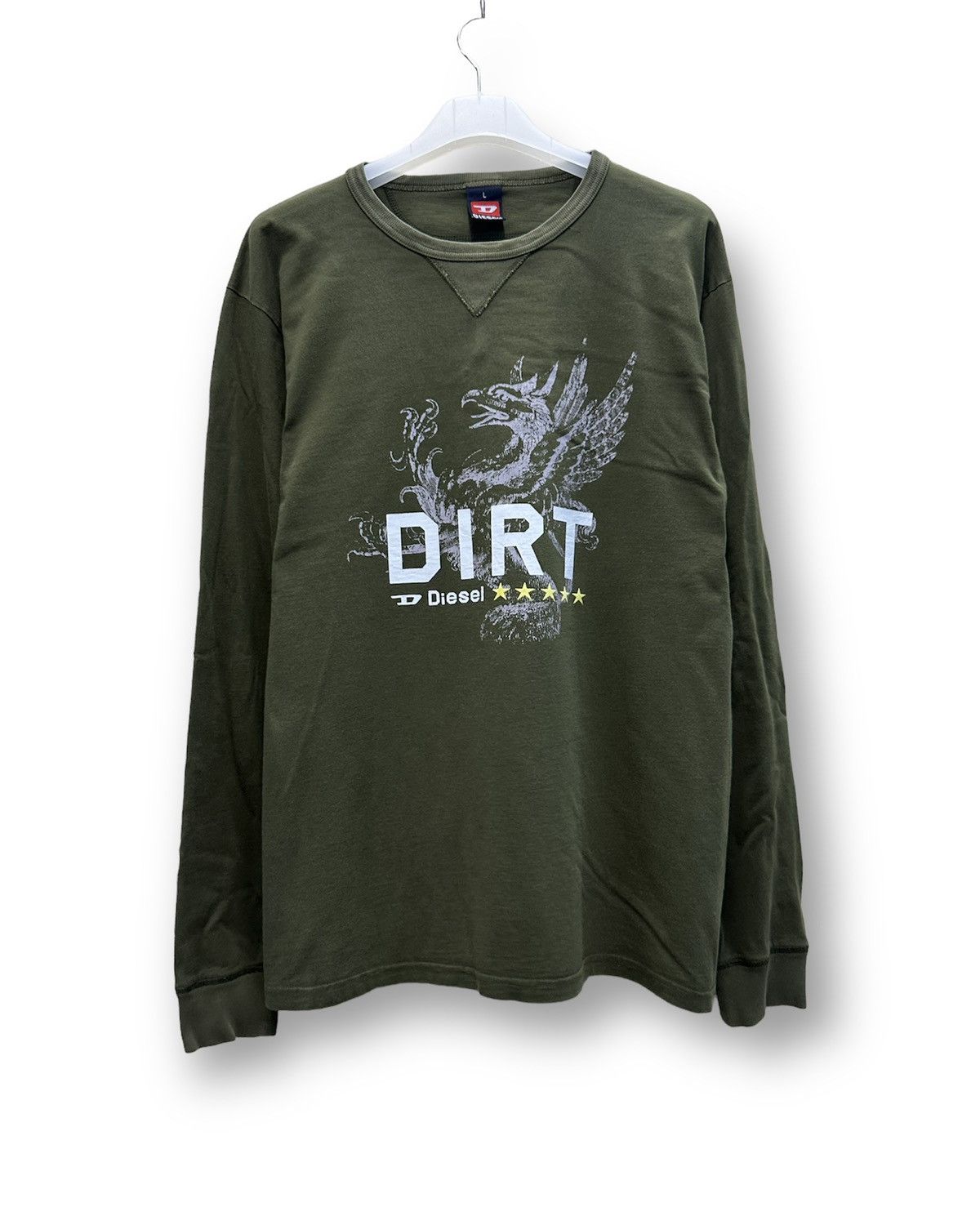 Diesel Diesel DIRT Long Sleeve Shirt A236 Size US M / EU 48-50 / 2 - 1 Thumbnail