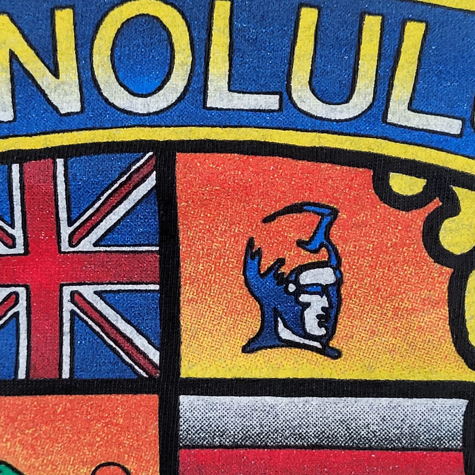 Hanes VTG 90s "Honolulu CRU" TV Show Film Crew T-Shirt XL Hanes Size US XL / EU 56 / 4 - 3 Thumbnail