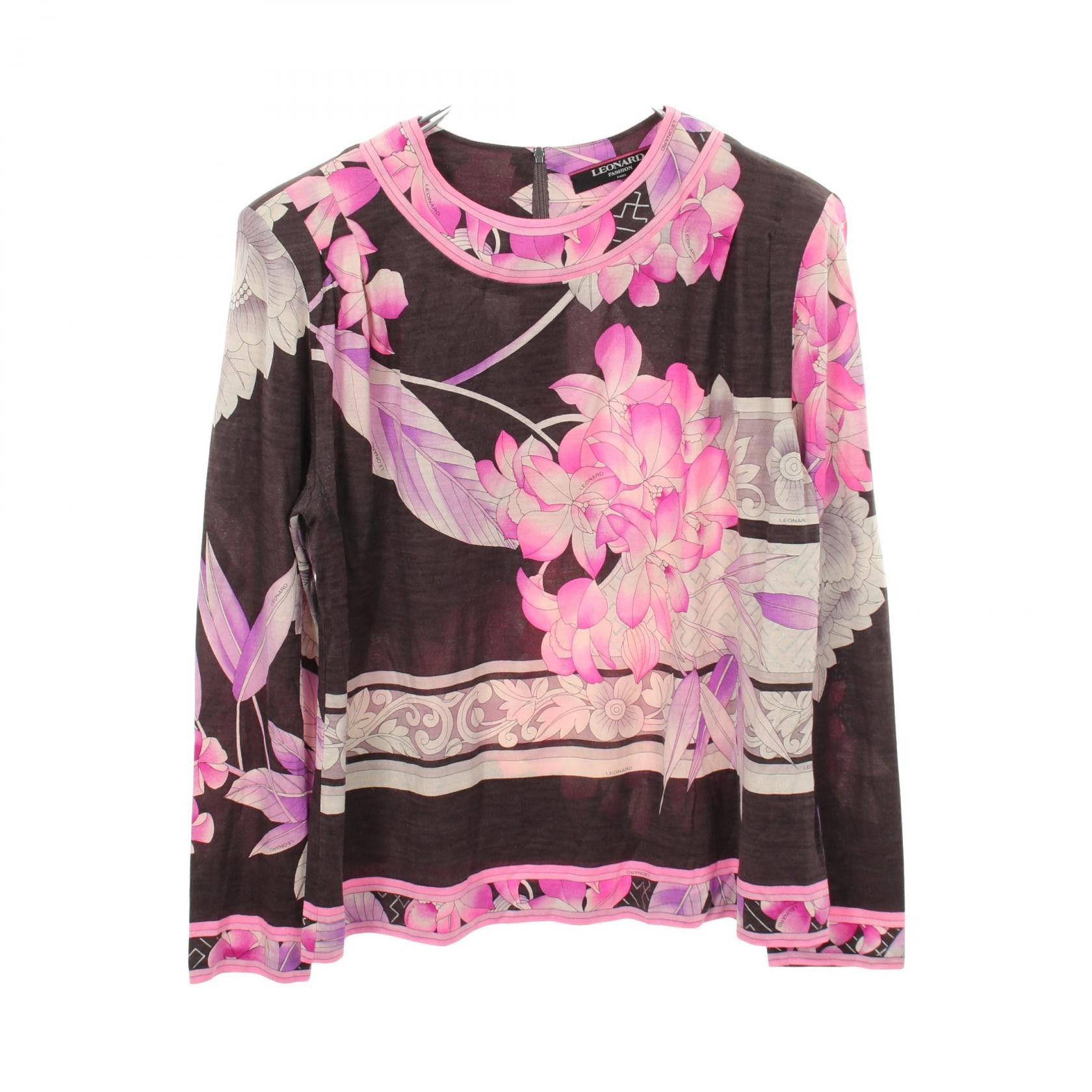Other Leonard Leonard Fashion Wool Silk Top Textile Tops DUTY FREE for USA Size ONE SIZE - 1 Thumbnail