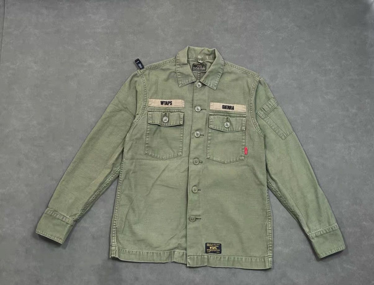 Wtaps WTAPS BUDS LS SHIRT Two-Pocket Work Shirt Jacket J16 Size US XS / EU 42 / 0 - 1 Thumbnail