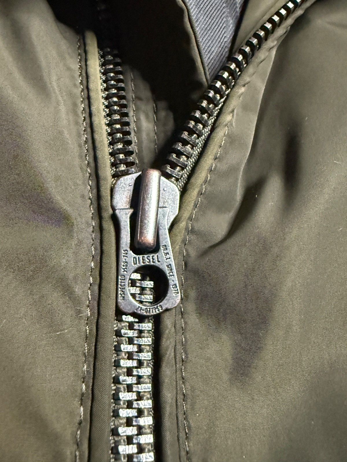 Diesel Diesel Industry Teflon Jacket Olive Green Lightweight Me Size US M / EU 48-50 / 2 - 4 Thumbnail