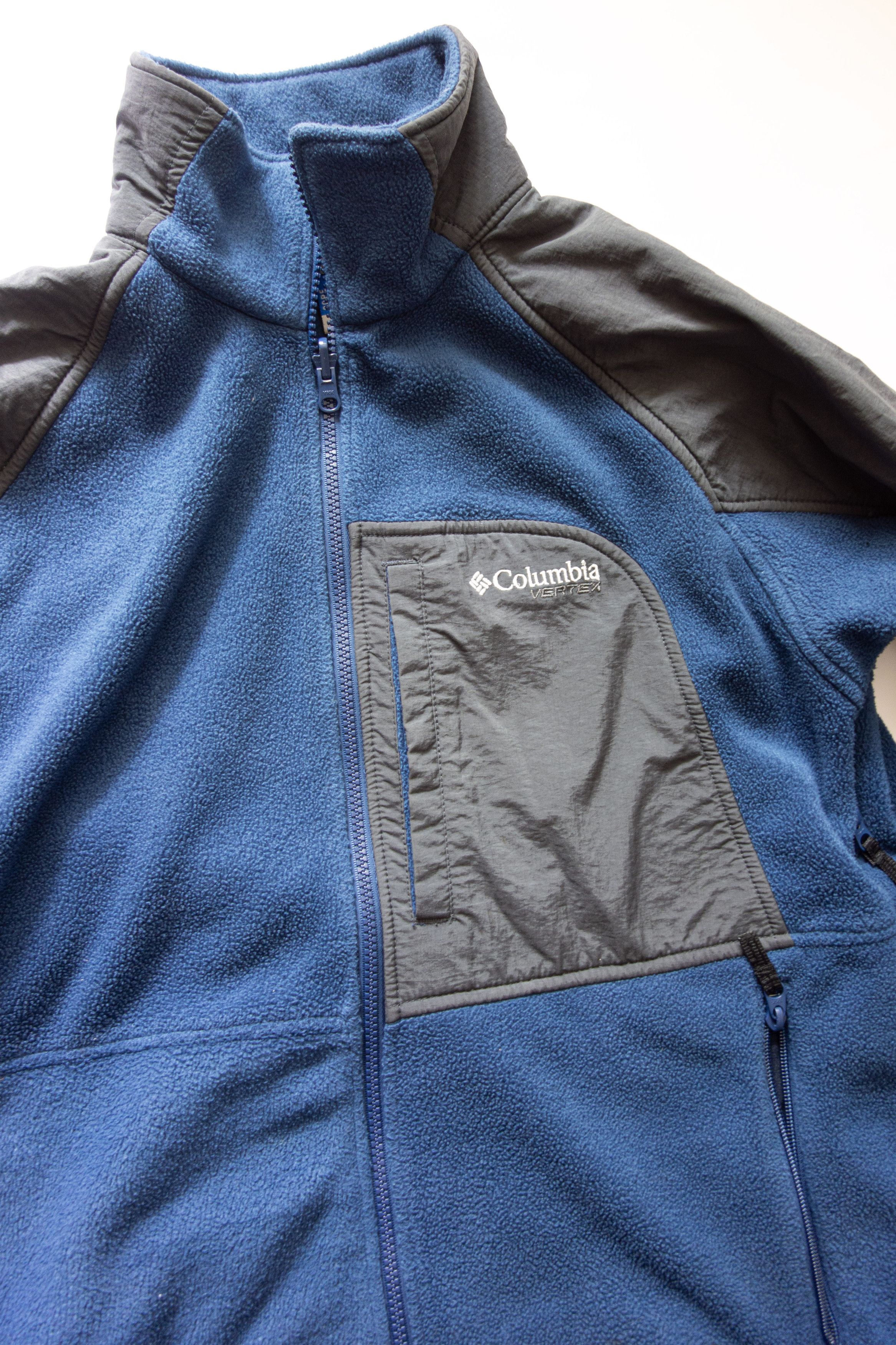 Columbia Vintage Columbia Vertex Interchange Full Zip Fleece Jacket Size US M / EU 48-50 / 2 - 2 Thumbnail