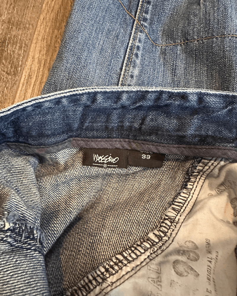 Mossimo × Vintage Vintage Y2K Mossimo Side Pocket Long Denim Shorts - Size 33 Size US 33 - 6 Thumbnail