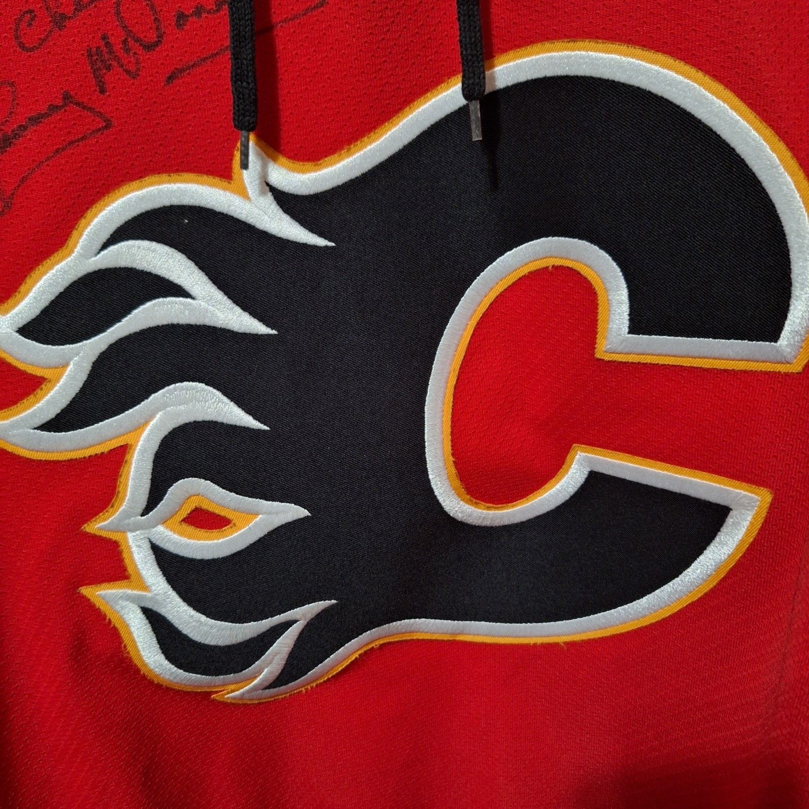 Koho Calgary Flames Jersey Signed Lanny McDonald Auto Beckett HOF Size US L / EU 52-54 / 3 - 7 Thumbnail