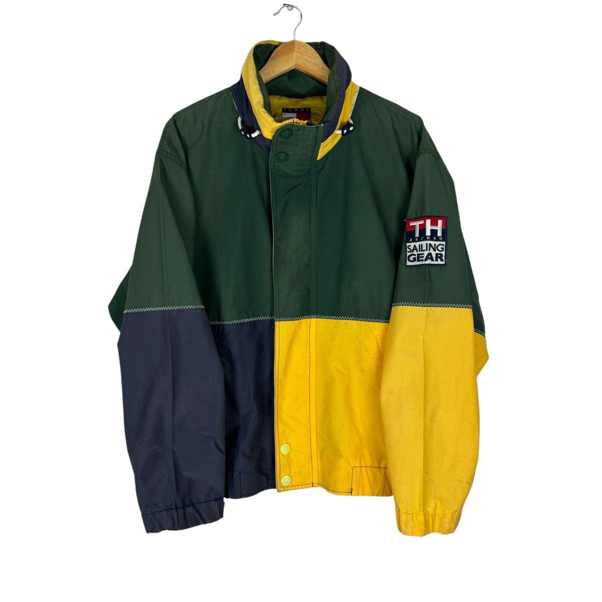 ⚡️TOMMY HILFIGER SAILING GEAR HOODIE COLOUR WAY JACKET