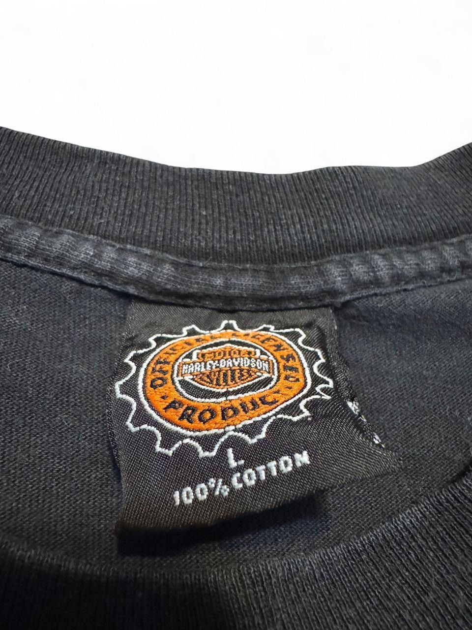 Harley Davidson VTG 1996 single stitch Harley Davidson Milwaukee WI brick T Size US L / EU 52-54 / 3 - 3 Thumbnail