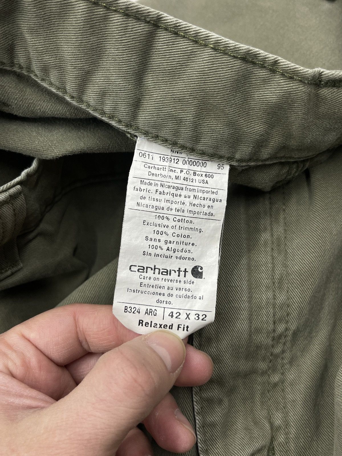 Carhartt Vintage Carhartt Canvas Carpenter Work Pants Relaxed Fit Y2K Size US 38 / EU 54 - 12 Thumbnail