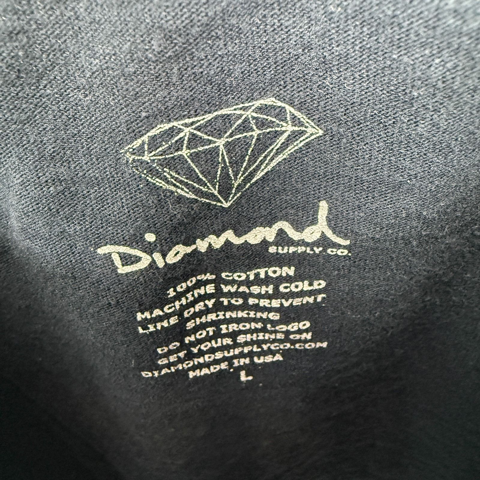 Diamond Supply Co. Vintage Diamond Supply Co Yacht Club T-Shirt Graphic Tee Str Size US L / EU 52-54 / 3 - 3 Thumbnail