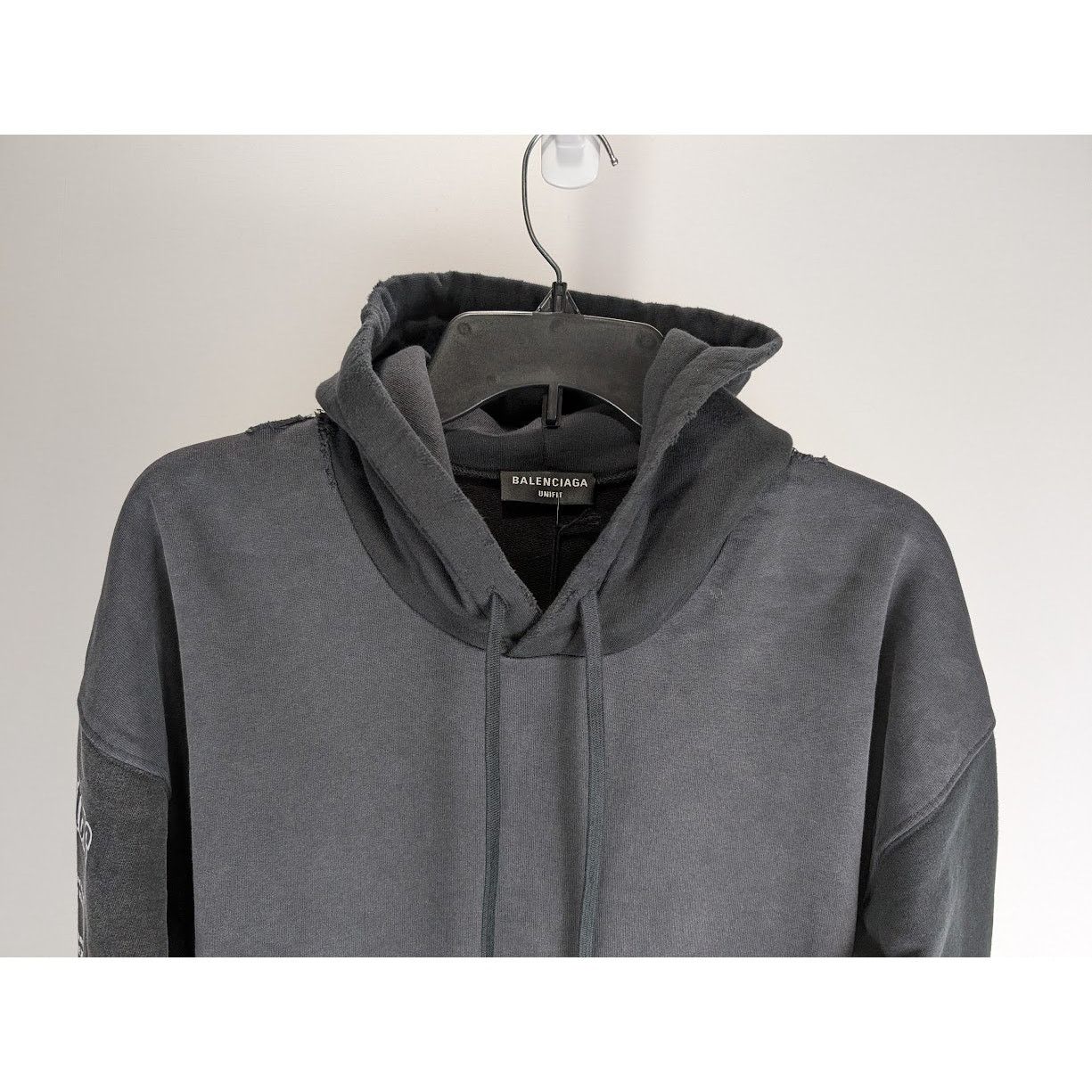 Balenciaga o1rshd1 Hoodie in Black Size US M / EU 48-50 / 2 - 4 Thumbnail