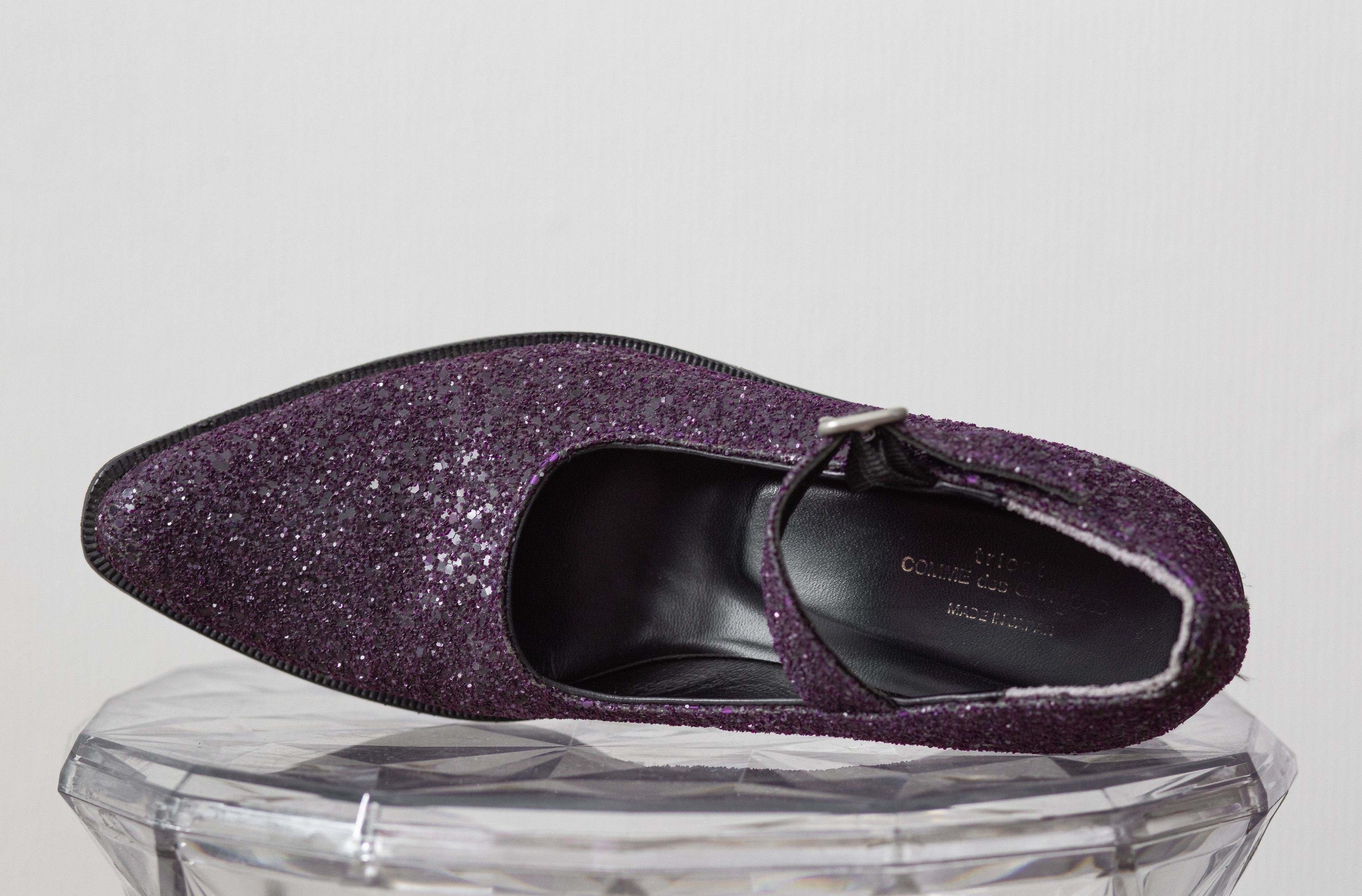 Comme des Garcons glitter strap shoes Size US 7 / IT 37 - 7 Thumbnail