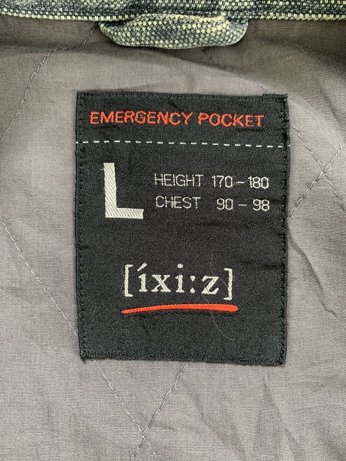 Japanese Brand Ixiz Emergency Pocket Bomber Like Baggy Thick Jacket Size US L / EU 52-54 / 3 - 22 Thumbnail