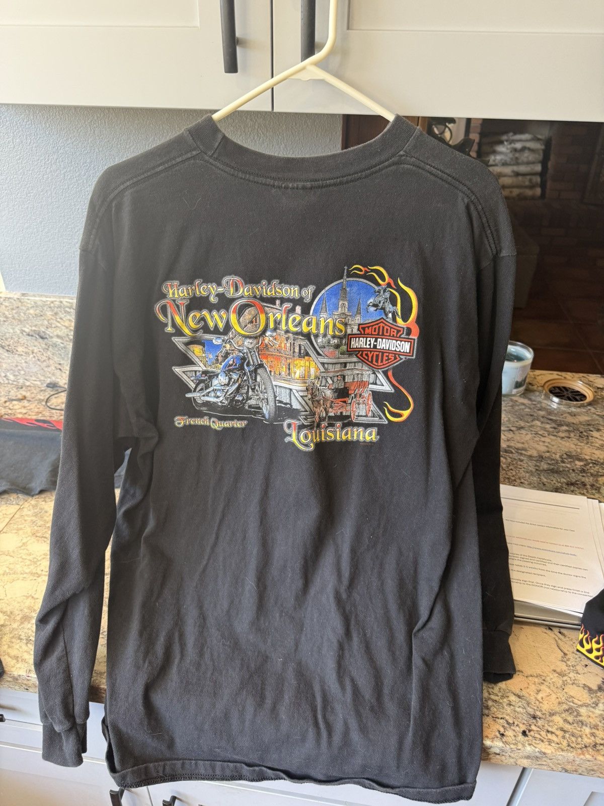 Harley Davidson Harley Davidson LS pocket tee Size US XL / EU 56 / 4 - 2 Thumbnail