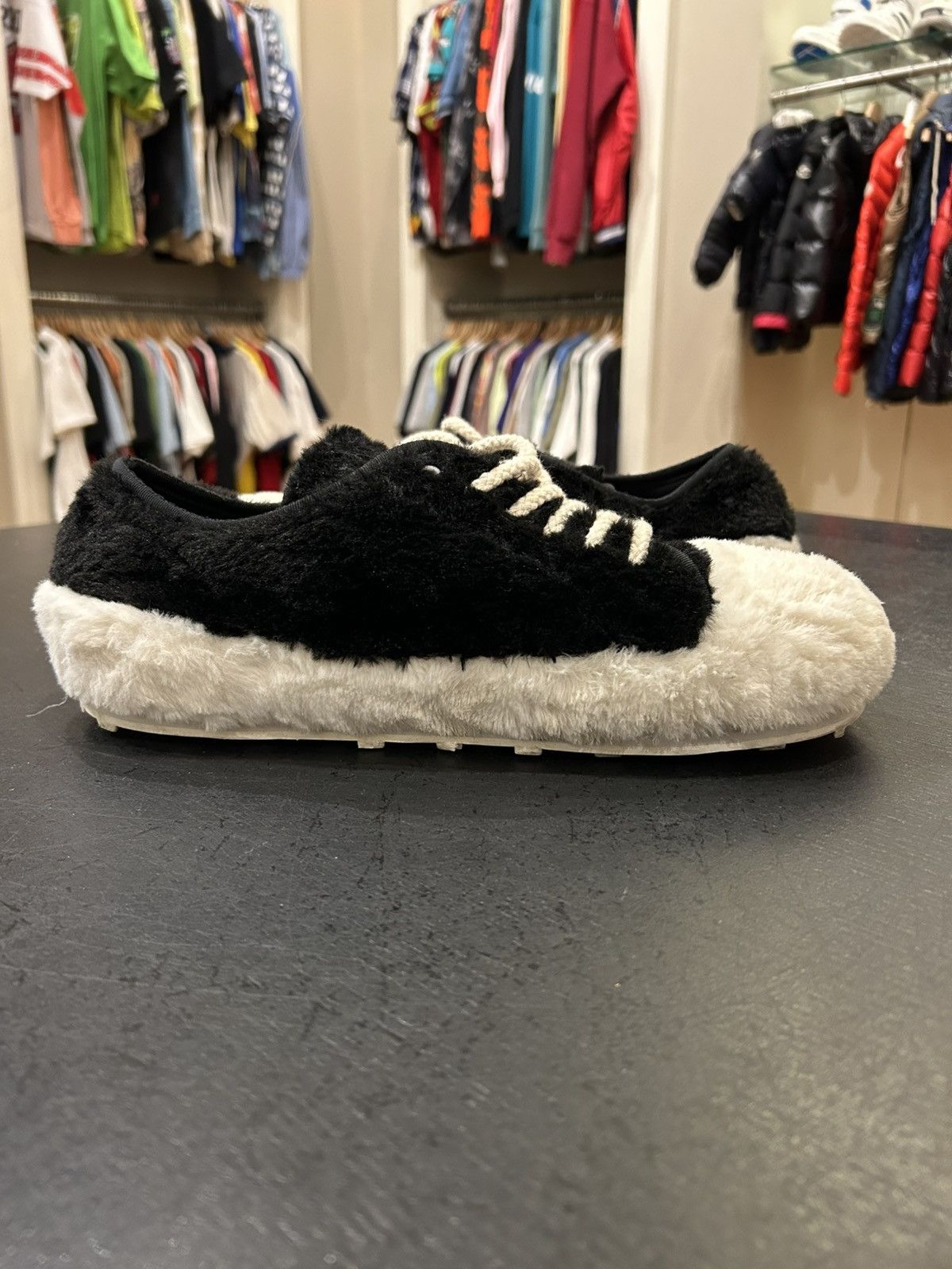 Marni Marni Teddy Tennis Sneaker Size US 12 / EU 45 - 5 Thumbnail