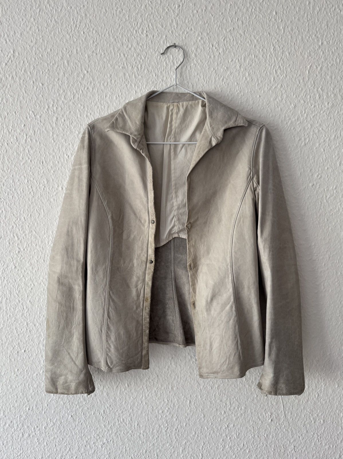 Carpe Diem Carpe Diem Washable Cowhide Leather Shirt Jacket - FW02 Size US S / EU 44-46 / 1 - 13 Thumbnail