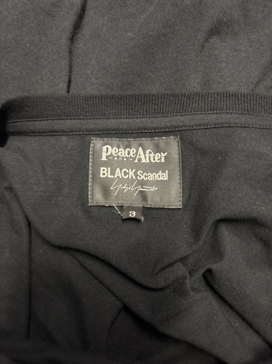 Yohji Yamamoto Yohji Yamamoto Black Scandal x Peace And After Long Sleeve Size US L / EU 52-54 / 3 - 3 Thumbnail