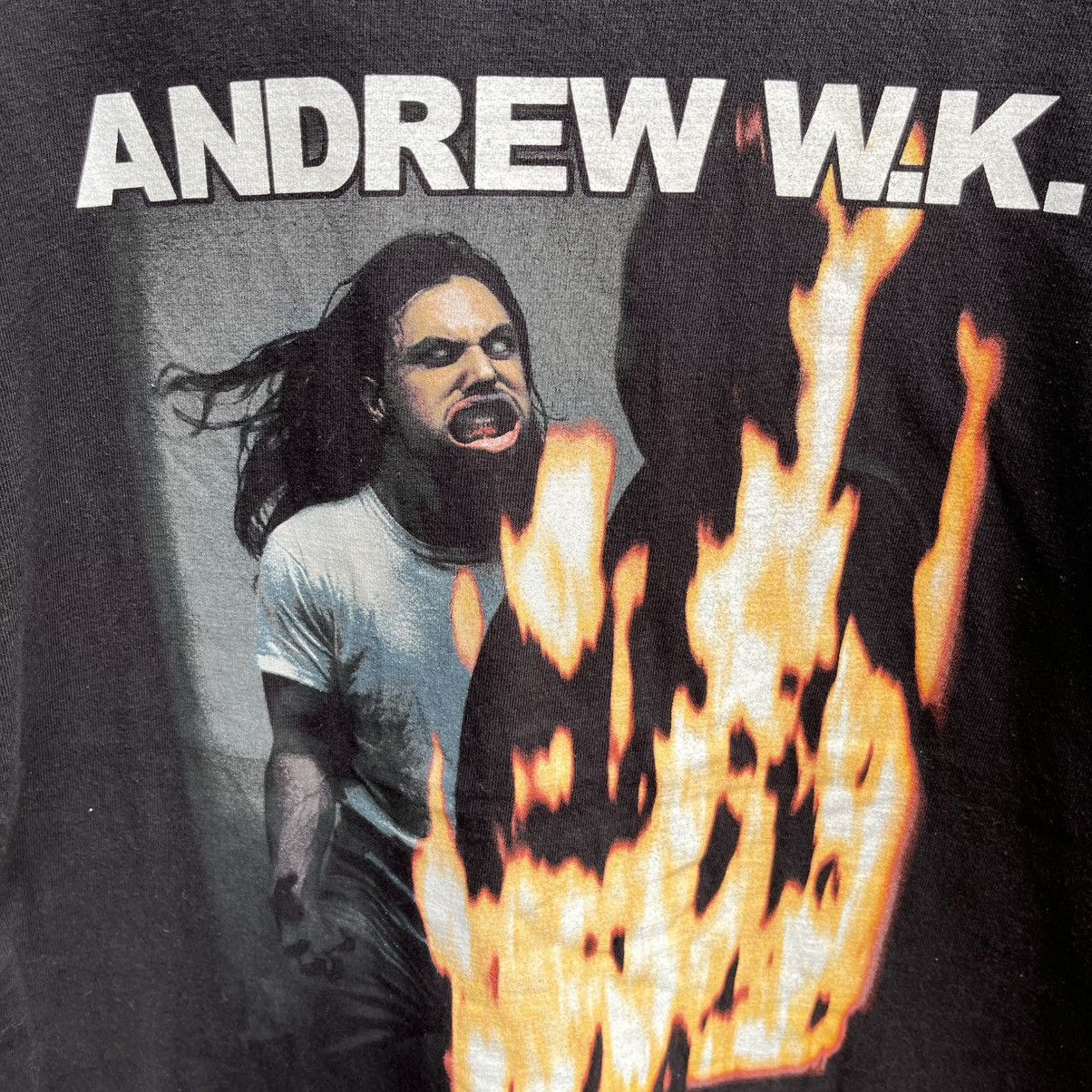 Band Tees Vintage ANDREW WK band tee Size US L / EU 52-54 / 3 - 4 Thumbnail