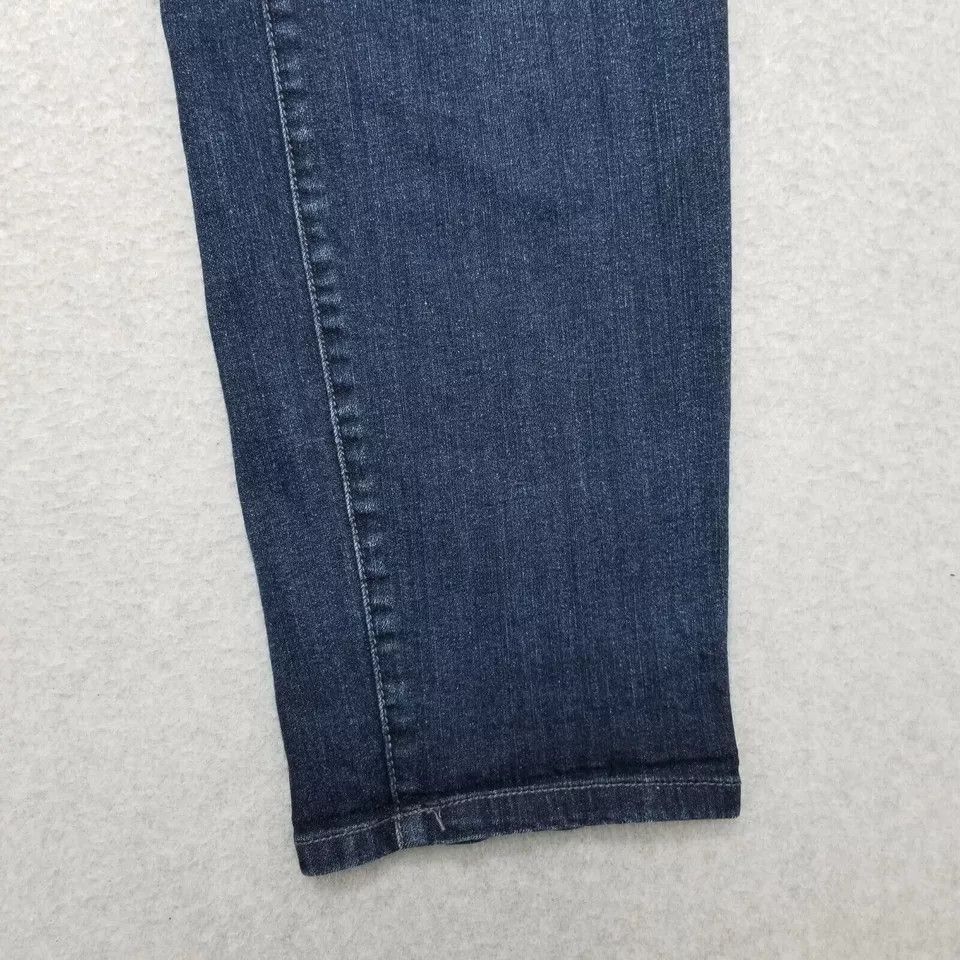 Torrid Torrid Jeans Womens 20 Blue Denim Tapered 40x31 Stretchy Size 42" / US 20 - 13 Thumbnail
