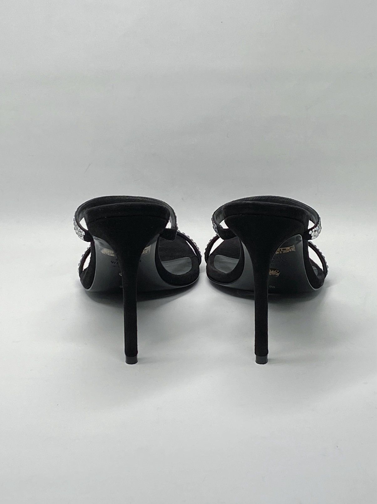 Stuart Weitzman Stuart Weitzman Suede Embellished Sandals size 9 Size US 9 / IT 39 - 6 Thumbnail