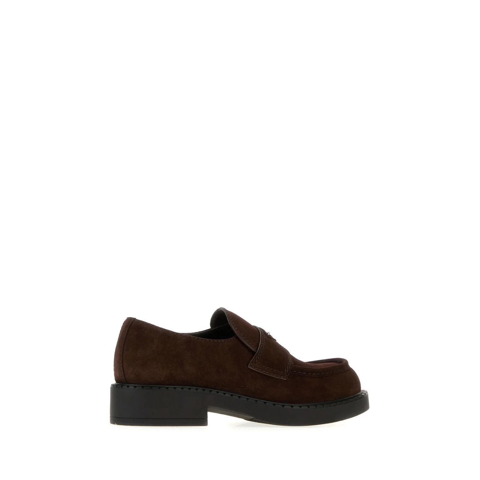 Prada PRADA Chocolate Brown Suede Loafers New And Authentic (Men's Size US 8.5 / EU 41-42 - 3 Thumbnail