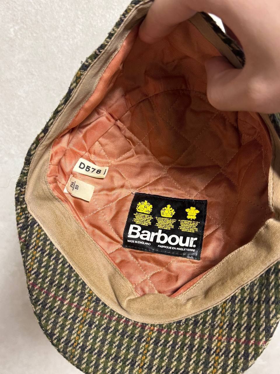 Barbour Vintage Barbour Flat cap hat Size ONE SIZE - 5 Thumbnail