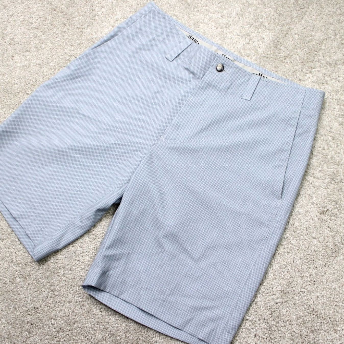 Callaway Callaway Golf Shorts Mens 32 Gray Geometric 9" Performance Stretch Athletic Short Size US 32 / EU 48 - 2 Thumbnail