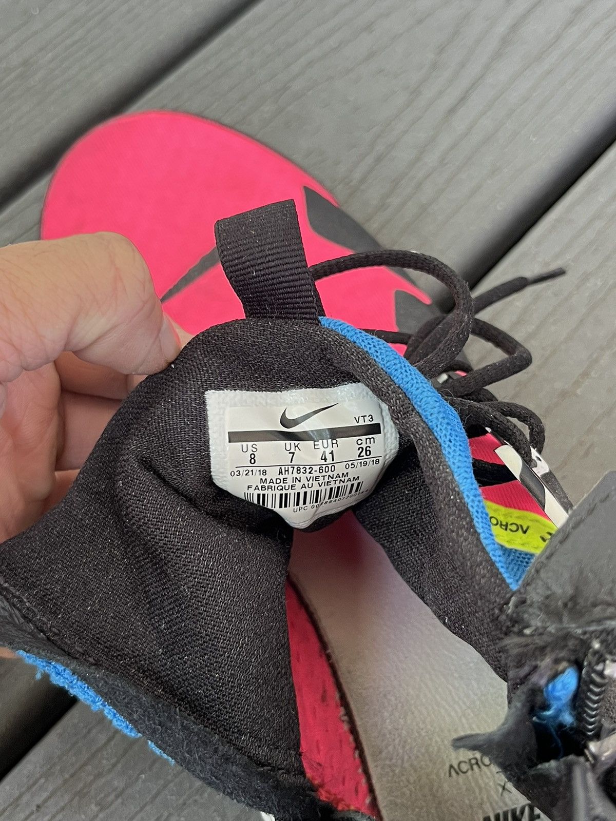 Acronym × Nike Acronym Air Presto Racer Pink Size US 8 / EU 41 - 7 Thumbnail