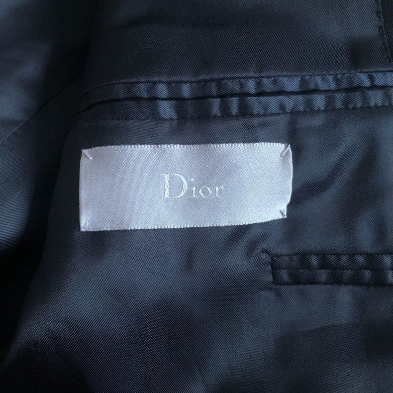 Dior Dior Leather-collar wool suit 2501-Nextarrow Size 44R - 5 Thumbnail
