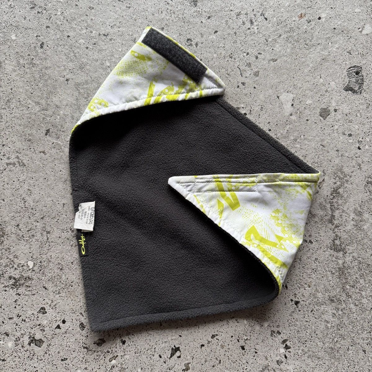 Oakley Oakley Unisex White Lime Fleece Lined Neck Warmer Buff Size ONE SIZE - 6 Thumbnail