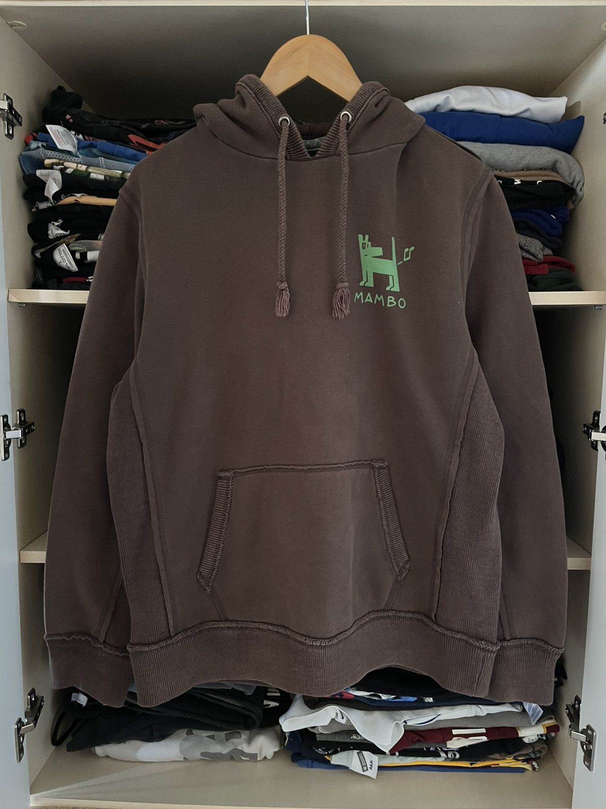Mambo Vintage Mambo Faded Brown Hoodie Size US L / EU 52-54 / 3 - 1 Thumbnail