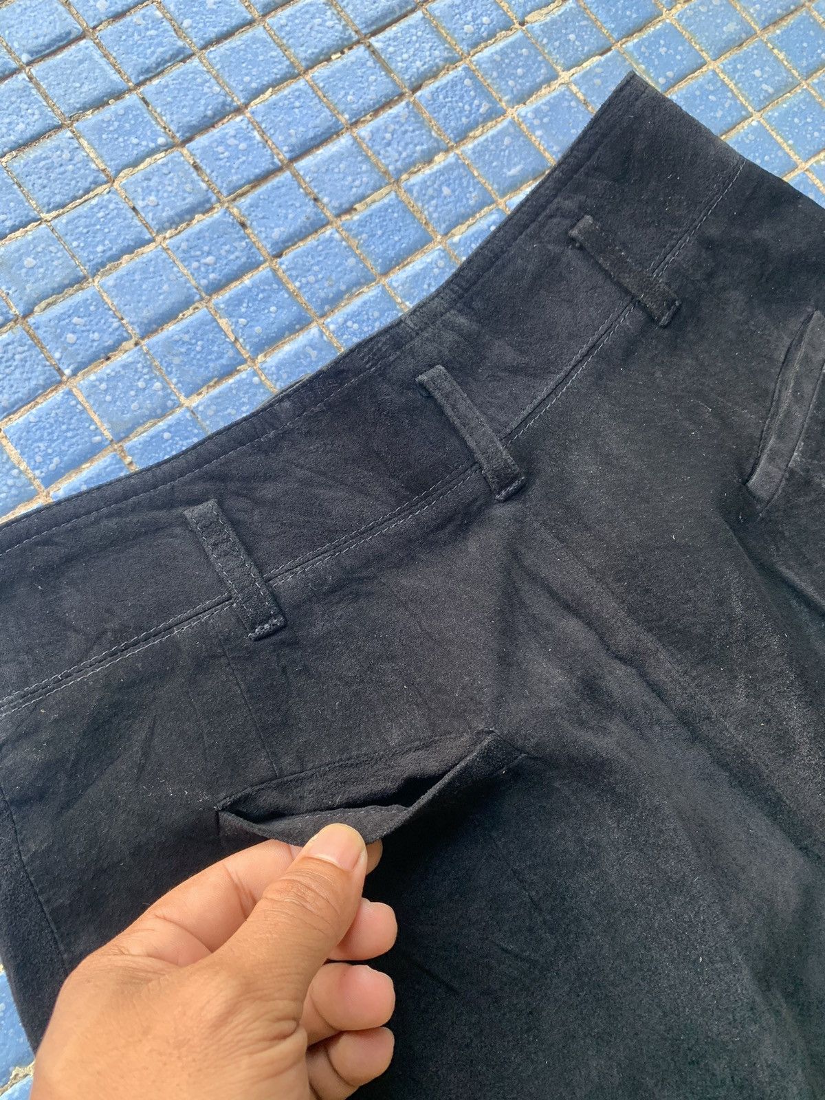 Genuine Leather × Leather Cizenne leather pants Size 26" / US 2 / IT 38 - 9 Thumbnail