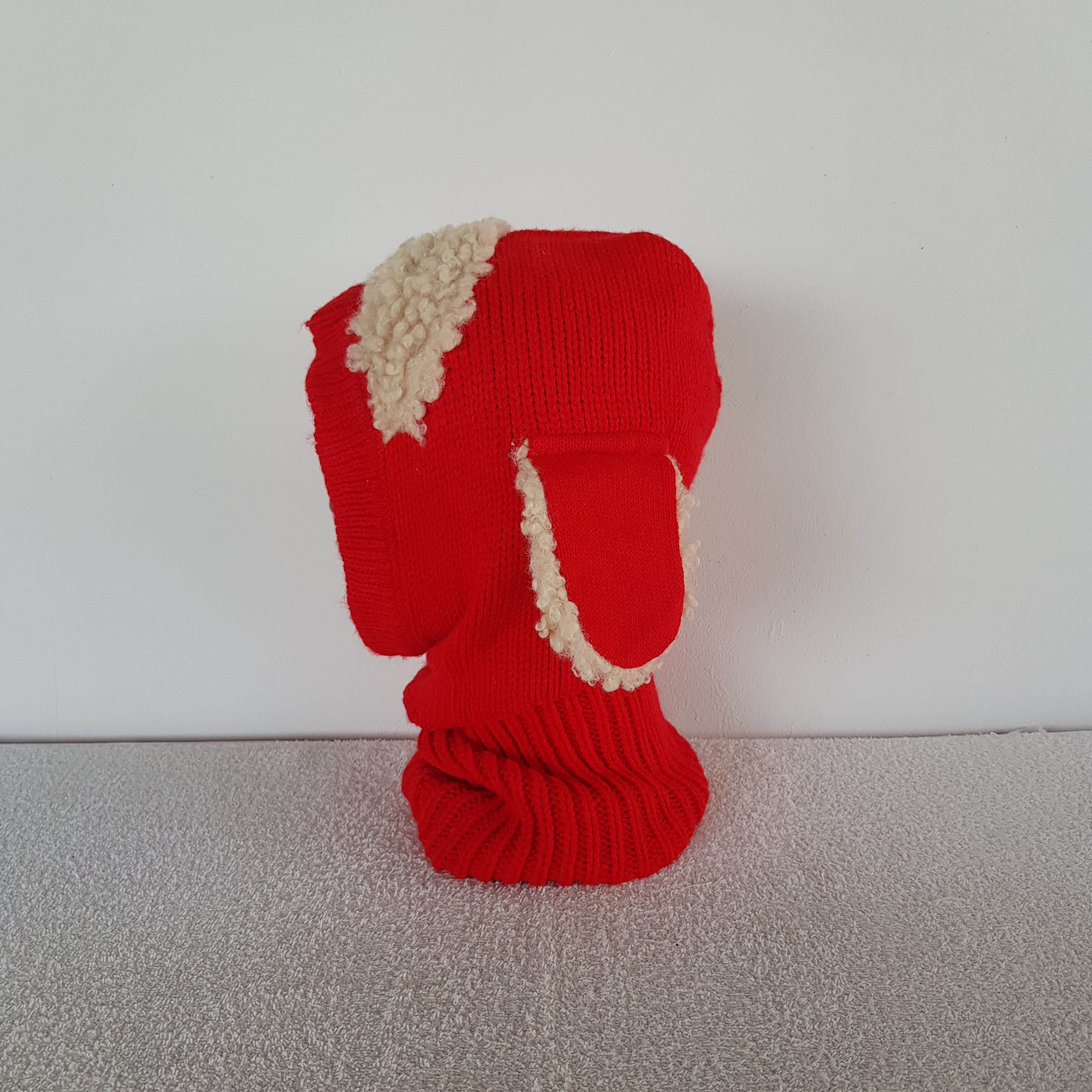 Japanese Brand Vintage Horn Ear Balanclava Beanie Snow Caps Neck Hats Size ONE SIZE - 5 Thumbnail