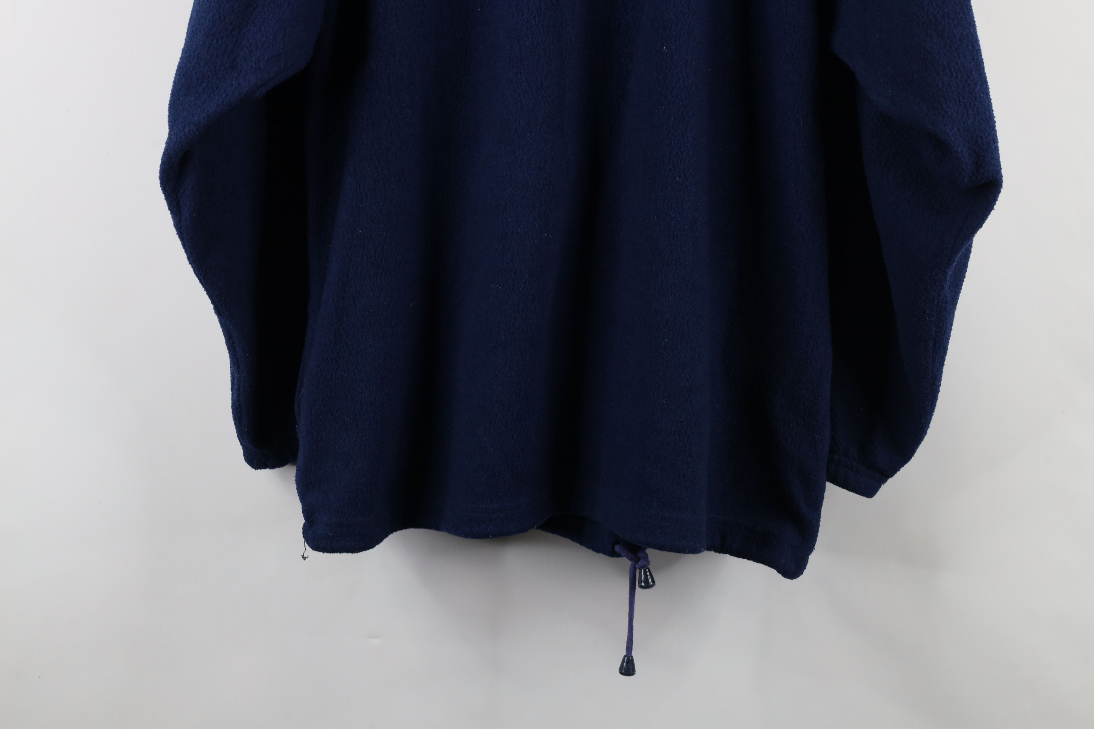 Vintage Vintage 90s Notre Dame University Fleece Half Zip Sweater Size US XXL / EU 58 / 5 - 14 Thumbnail