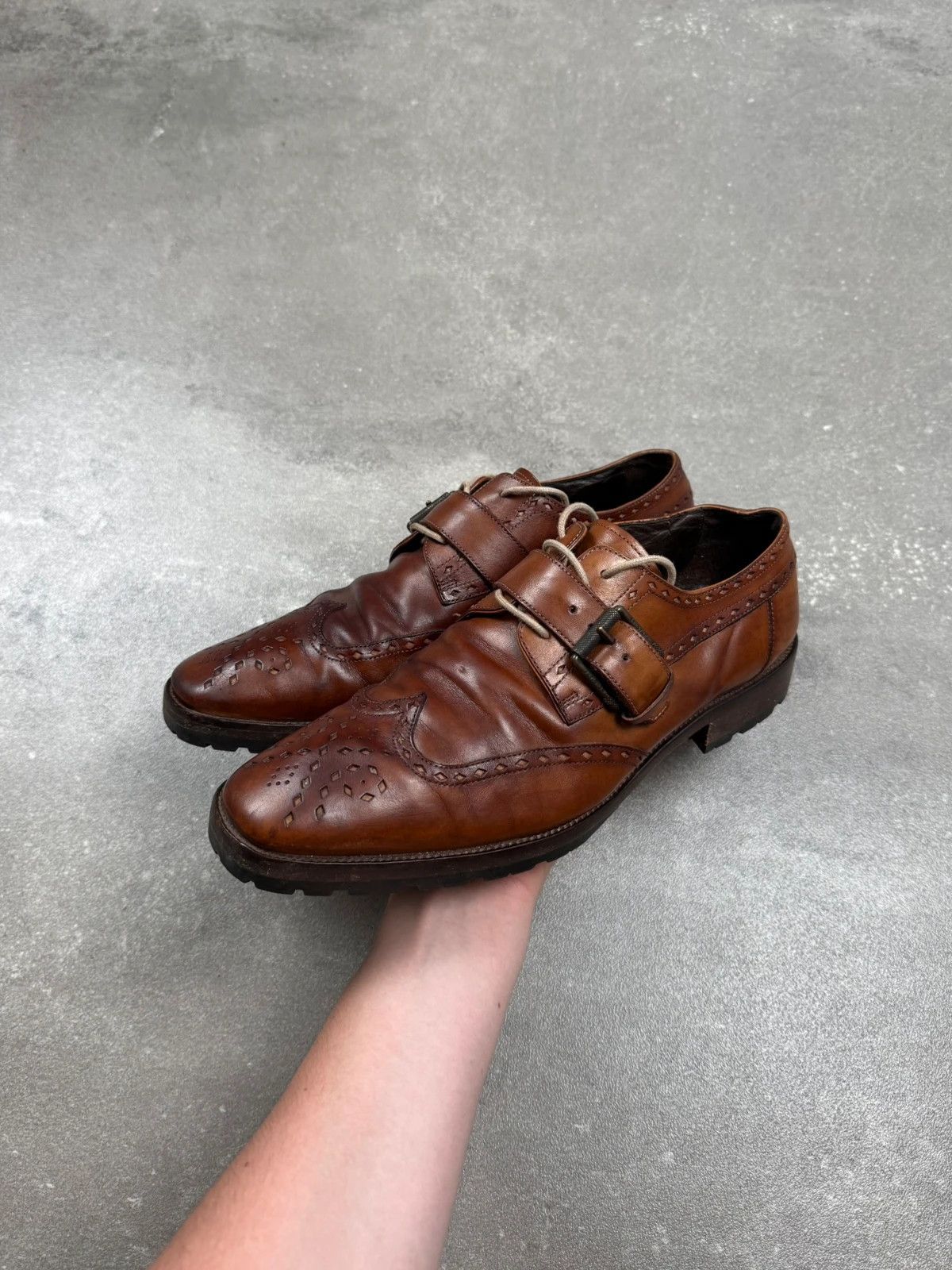 Belstaff Bellstaff shoes boots old money street wear luxury 90s 1990s Size US 10 / EU 43 - 2 Thumbnail