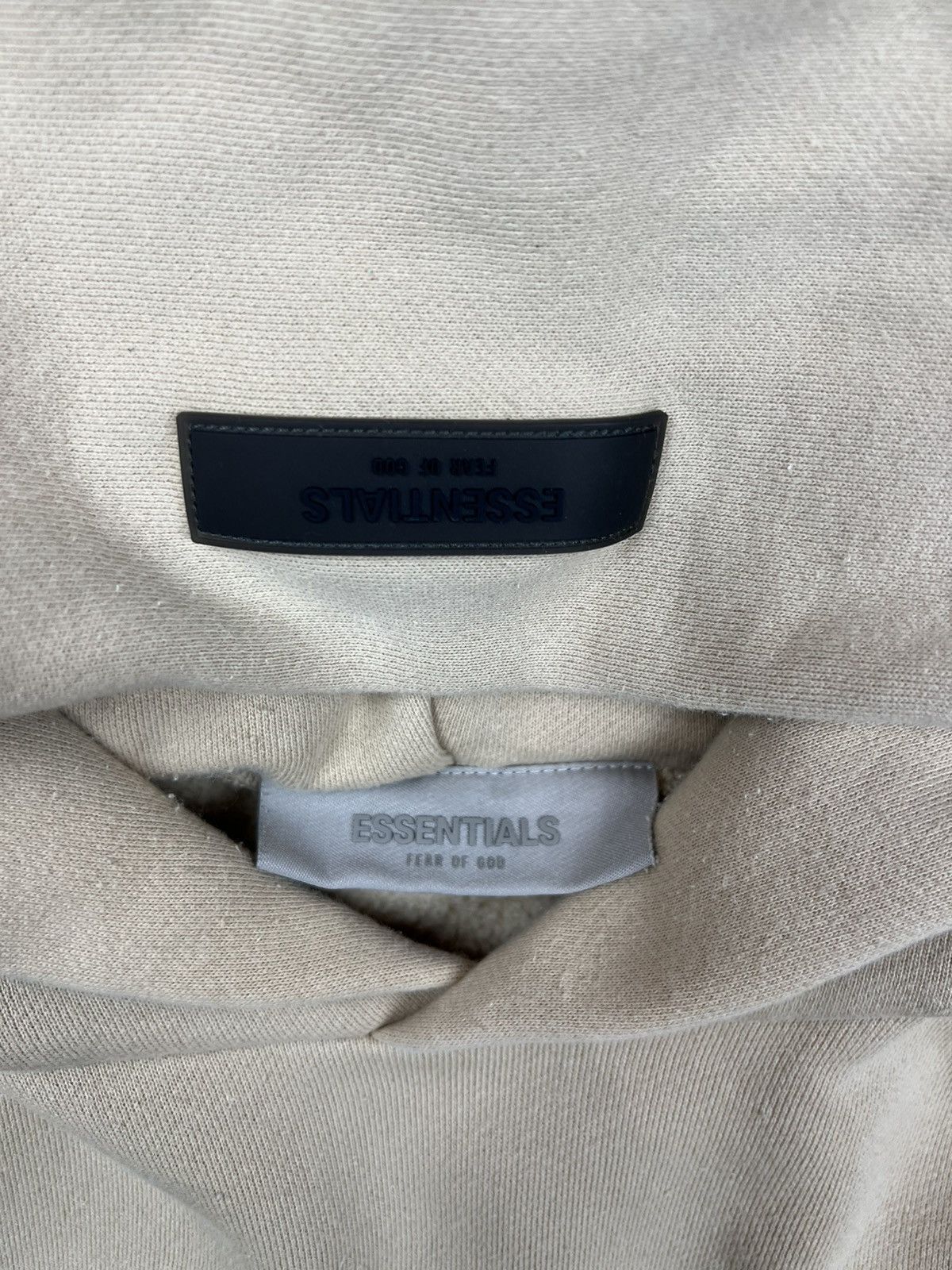 Fear of God Fear of God Eesentials Beige Hoodie Mens Oversized Size US M / EU 48-50 / 2 - 5 Thumbnail