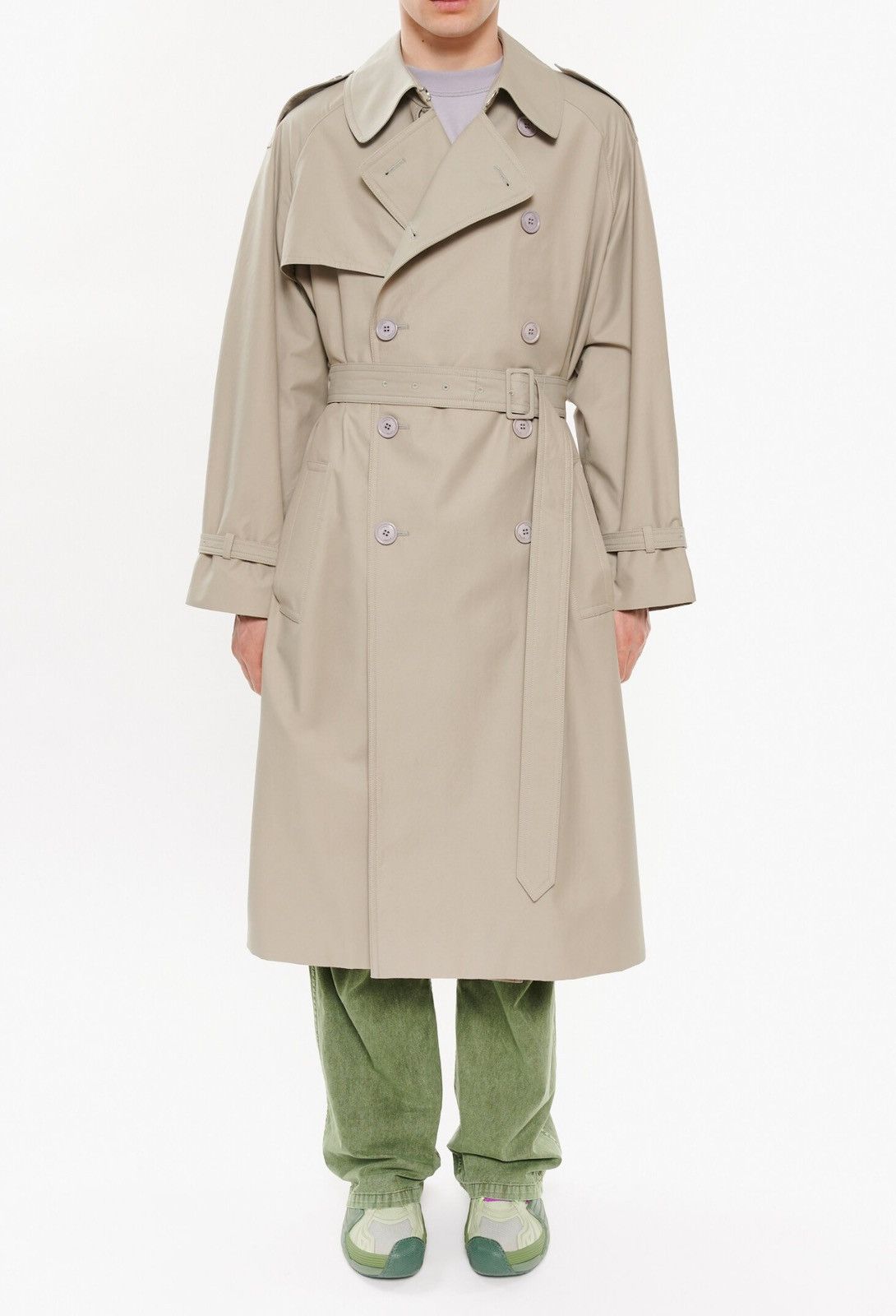 Vetements Last Item Vetements Cotton-Twill Double-Brested Trench Coat Size US M / EU 48-50 / 2 - 1 Thumbnail