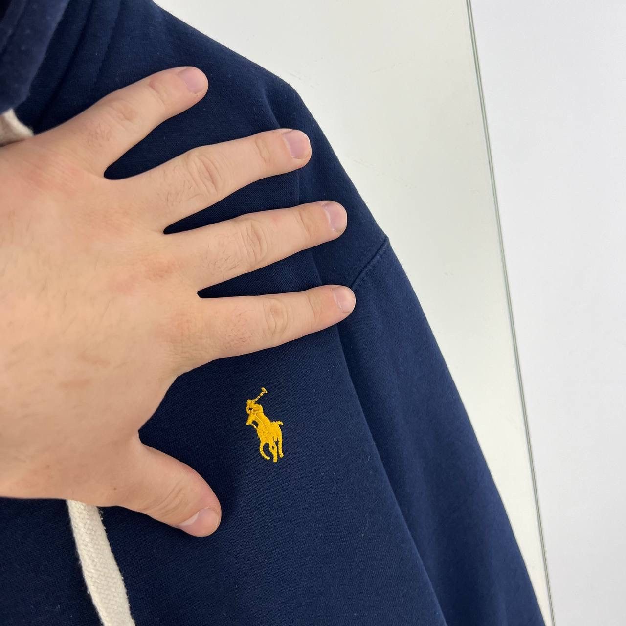 Vintage Vintage Y2K Polo Ralph Lauren Zip Up Hoodie Luxury Size US L / EU 52-54 / 3 - 3 Thumbnail