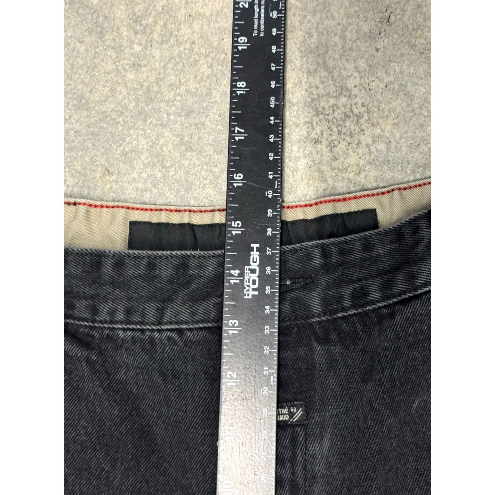 Vintage VINTAGE Marithe Francois Girbaud Jeans Mens Black Wide Leg Carpenter Baggy 42 Size US 42 / EU 58 - 7 Thumbnail