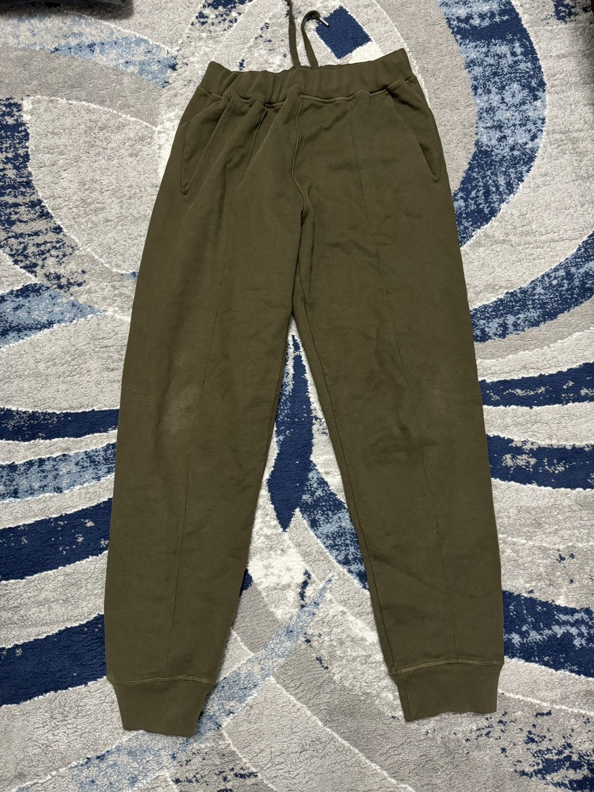 Helmut Lang Helmut Lang Khaki Strap Lounge Pants Size US 30 / EU 46 - 5 Thumbnail